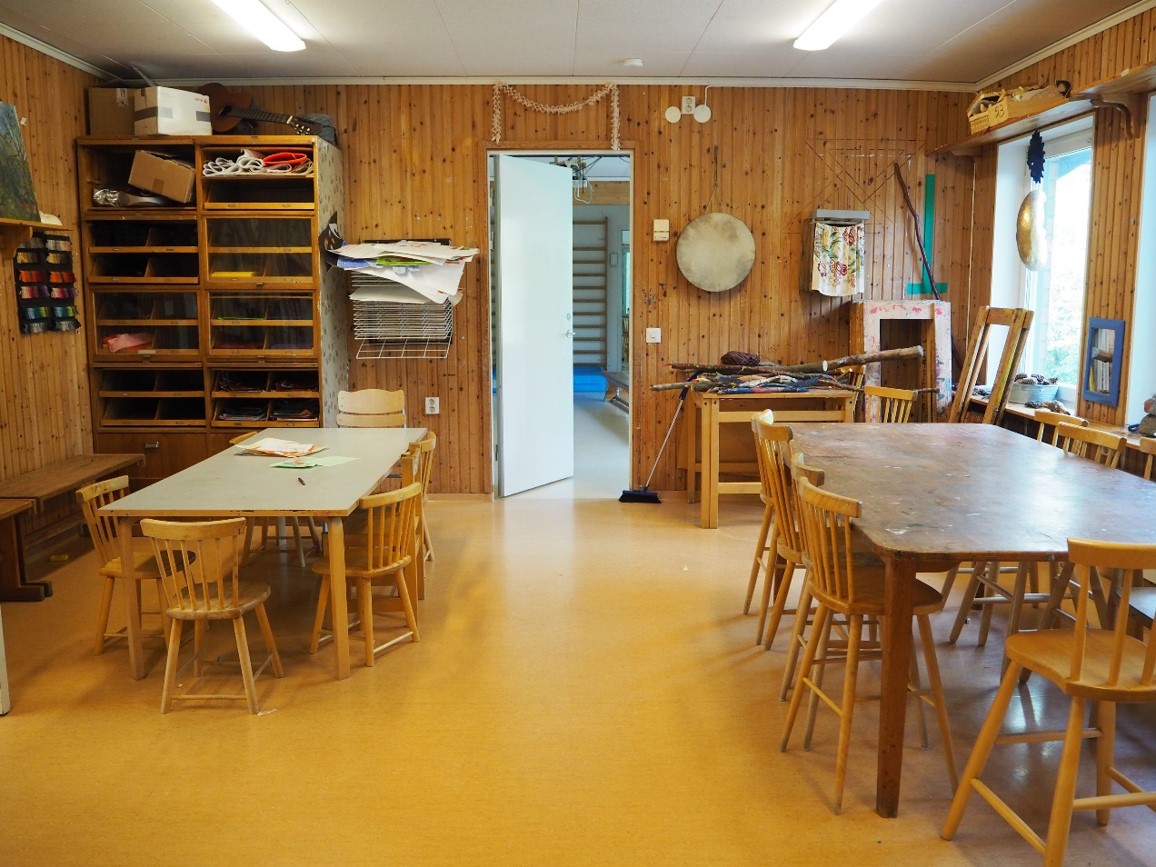 Specialbarnstugans interiör 1